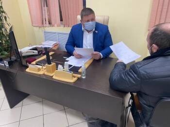 Депутат Законодательного Собрания Владислав Зворыкин провел прием избирателей
