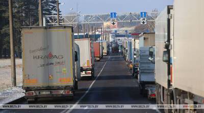 ГПК: на въезд в страны Евросоюза по-прежнему фиксируется скопление большегрузов