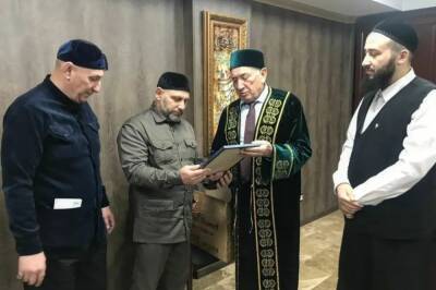 Муфтий Белоруссии попросил помощи у Чечни в строительстве мечети имени А. А. Кадырова