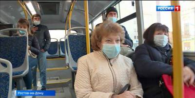 На Дону половина пассажиров общественного транспорта не носит маски