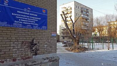 В Челябинске «Единая Россия» установила «столб хвастовства»