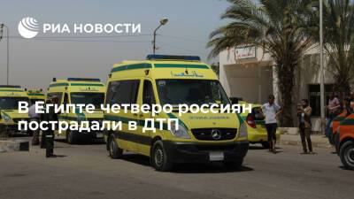 Автобус с российскими туристами попал в ДТП в Египте, пострадали четыре человека