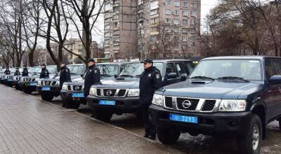 Евросоюз передал украинской полиции в зоне ООС два десятка внедорожников