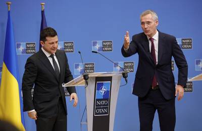 Столтенберг проигнорировал вопрос Зеленского о сроках приема Украины в НАТО