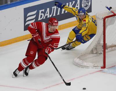 Российские хоккеисты обыграли шведов на Кубке Первого канала