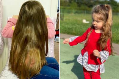 Чересчур длинные волосы принесли известность 2-летнему ребенку