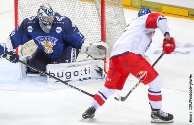 Финляндия в серии буллитов обыграла Чехию в матче Кубка Первого канала по хоккею