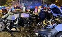 Парижское такси отказалось от автомобилей Tesla после инцидента с погибшим и 20 пострадавшими