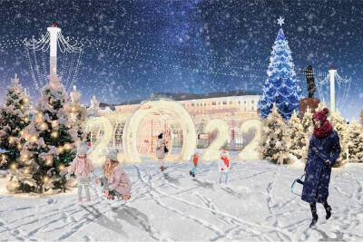 Новогодние гуляния на главной елке в Воронеже продлятся до 3 ночи
