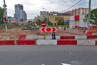 ГИБДД запретила открывать транзитное движение по улице 40-летия Победы в Краснодаре