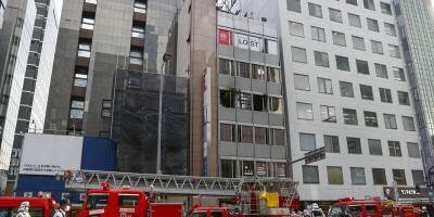 Число жертв пожара в японской Осаке возросло до 19 человек