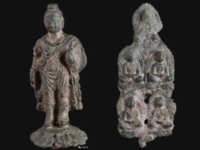 Самые древние статуи стоящего Будды в Китае найдены в провинции Шэньси
