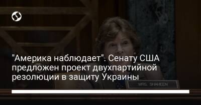 "Америка наблюдает". Сенату США предложен проект двухпартийной резолюции в защиту Украины