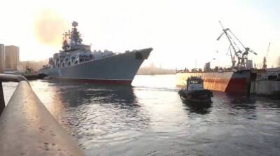 Флагман Тихоокеанского флота ракетный крейсер «Варяг» вернулся в боевой состав после планового ремонта