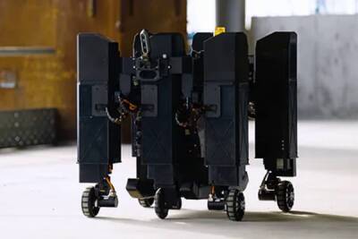 Sony начала тестировать колесного робота-шагохода с шестью конечностями