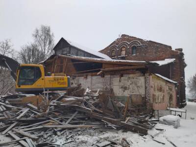 "Построю себе коттедж": в Рыбинске местный бизнесмен снёс исторический комплекс