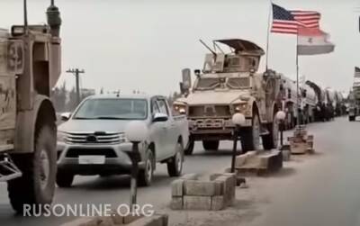 «Русские дальнобойщики» с пулемётами прогнали колонну армии США (ВИДЕО)