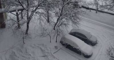 В Луганске объявили штормовое предупреждение: налипание мокрого снега и сильный туман