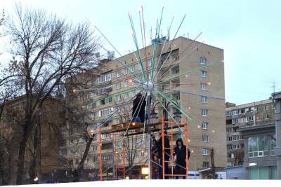 Фонтан Одуванчик на площади Кирова в Саратове будет работать и зимой