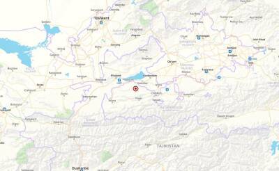 Жители Узбекистана ощутили небольшое землетрясение. Эпицентр располагался на границе Таджикистана и Кыргызстана