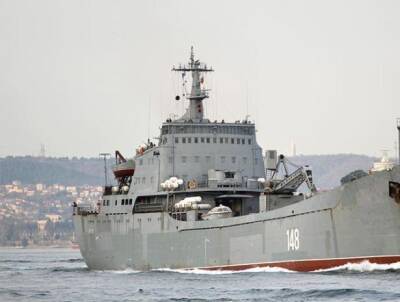 БДК «Орск» усилил средиземноморскую эскадру ВМФ России