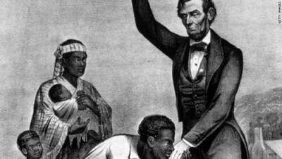 Авраам Линкольн - 18 декабря 1865 года Вступила в силу 13-я поправка к Конституции США, отменяющая рабство - argumenti.ru - США