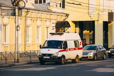 На улице Циолковского в Рязани сбили женщину с трёхлетним ребенком