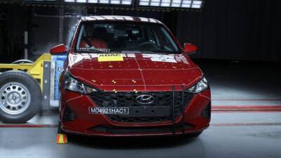 Седан Hyundai Solaris получил нулевой рейтинг в тесте безопасности Latin NCAP