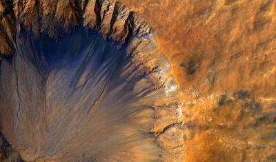 На Марсе обнаружен гигантский резервуар «скрытой воды»