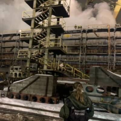 СК возбудил уголовное дело после пожара на заводе «Северная верфь»