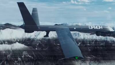 Минобороны РФ показало на видео «дуэль» российского дрона «Орион» с другими БПЛА