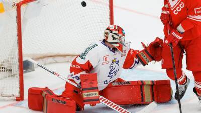 Сборная России по хоккею выиграла третий матч на Кубке Первого канала в Москве