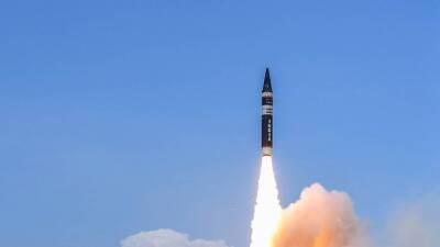 Индийские военные испытали новую баллистическую ракету средней дальности Agni Prime
