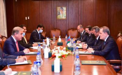 Глава МИД Азербайджана обсудил с пакистанским коллегой ситуацию в Афганистане и региональные вопросы (ФОТО)