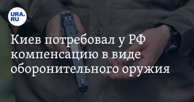 Киев потребовал у РФ компенсацию в виде оборонительного оружия. «Мы нуждаемся в оружии для защиты»