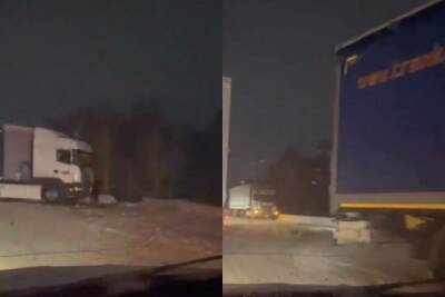 Водитель Lexus пострадал в ДТП с тягачом в Новосибирской области