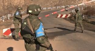 Миротворцы отчитались о безопасном проезде в Нагорный Карабах