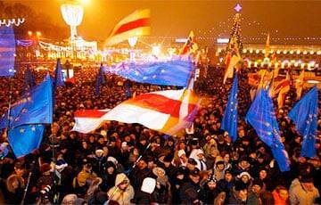 19 декабря 2010 года белорусы вышли на Площадь