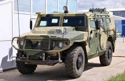 В России испытали обновленные бронеавтомобили «Тигр-М»