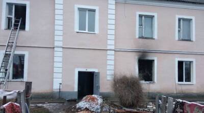 В Шумилино горела квартира: спасли семь человек, из них двое детей