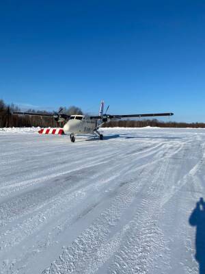 Между Южно-Сахалинском, Леонидово и Смирных совершили технический авиарейс