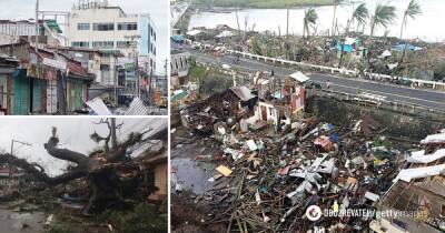Тайфун Рэй: Филиппины накрыл мощный ураган, погибли десятки человек - фото и видео