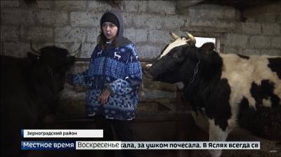"﻿Покормить мало, надо пообщаться": 21-летняя фермер из Ростовской области - о жизни в селе