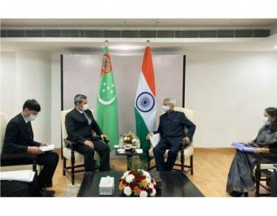 Состоялась встреча министров иностранных дел Туркменистана и Индии