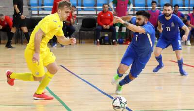 Сборная Украины по футзалу крупно победила Азербайджан и во втором товарищеском матче