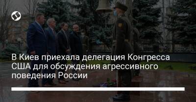В Киев приехала делегация Конгресса США для обсуждения агрессивного поведения России