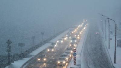 Петербург свихнулся от снега: дорожники убирают его горячим асфальтом, а жители носят домой