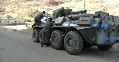 Военные РФ в Карабахе отработали отражение удара условного противника