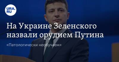 На Украине Зеленского назвали орудием Путина. «Патологически необучаем»