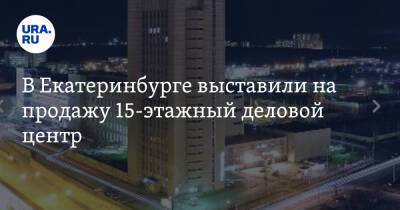 В Екатеринбурге выставили на продажу 15-этажный деловой центр